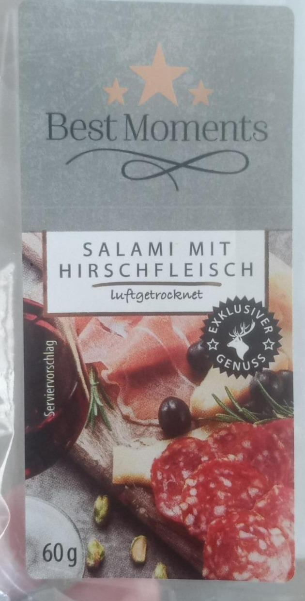 Fotografie - Salami mit Hirschfleich Best Moments