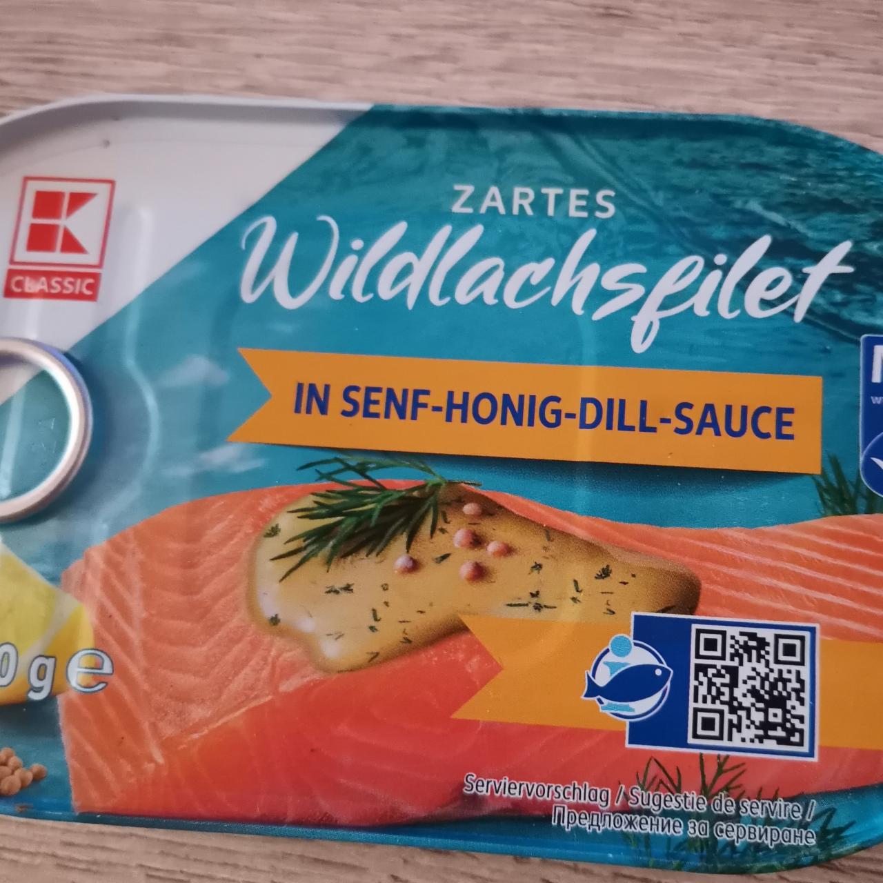 Fotografie - Wildlachsfilet in senf-honig-dill sauce K-Classic