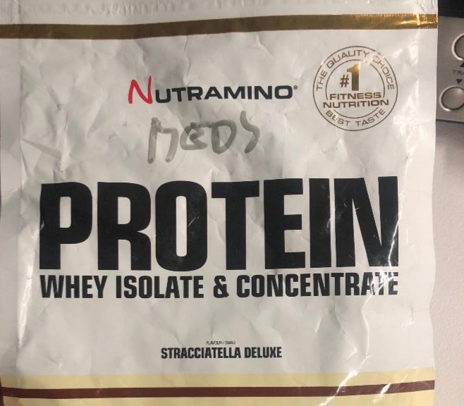 Fotografie - Nutramino Whey Isolate & Concentrate Stracciatella Deluxe