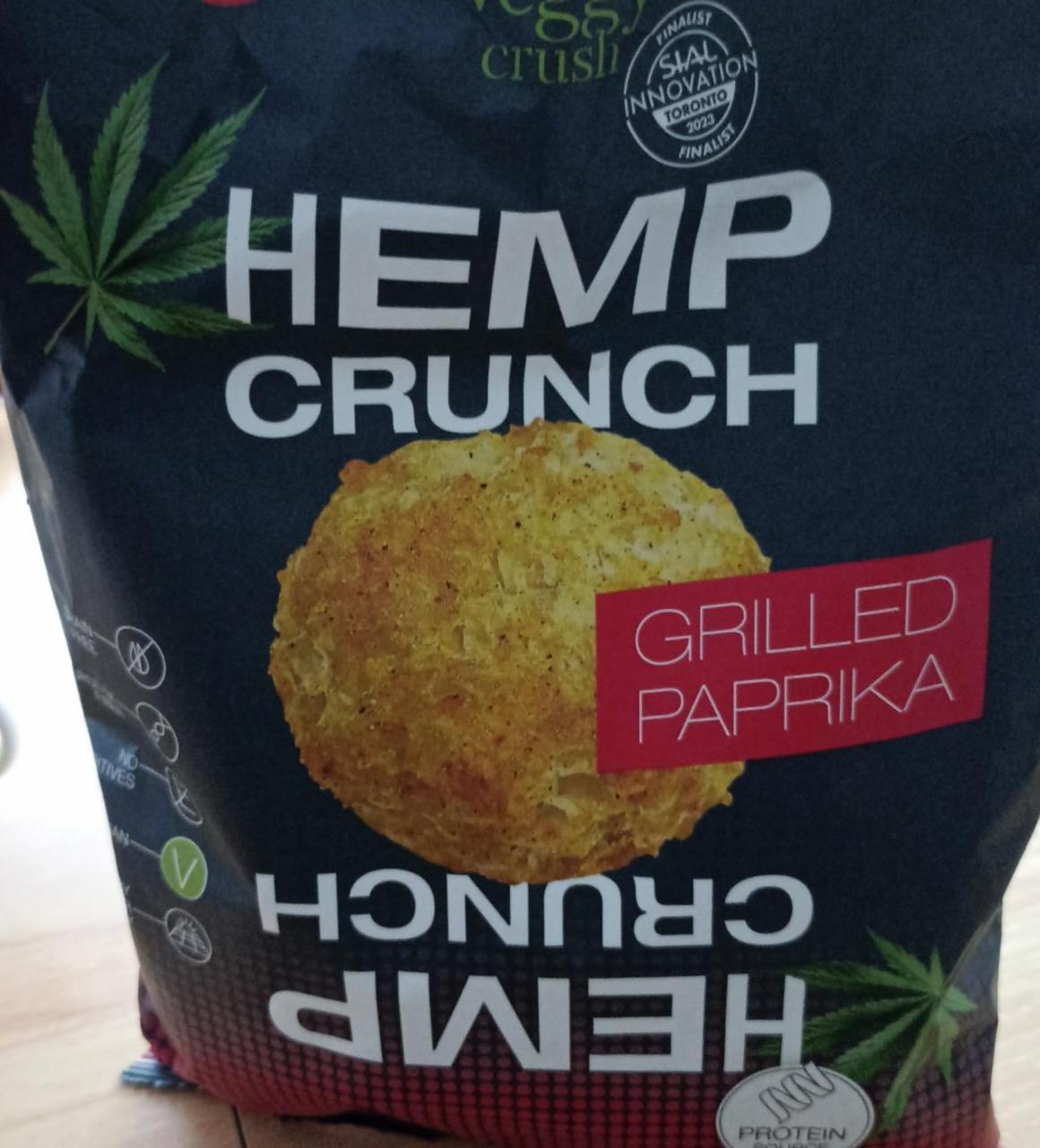 Fotografie - Veggy crush Hemp crunch Grilled paprika Milzu!