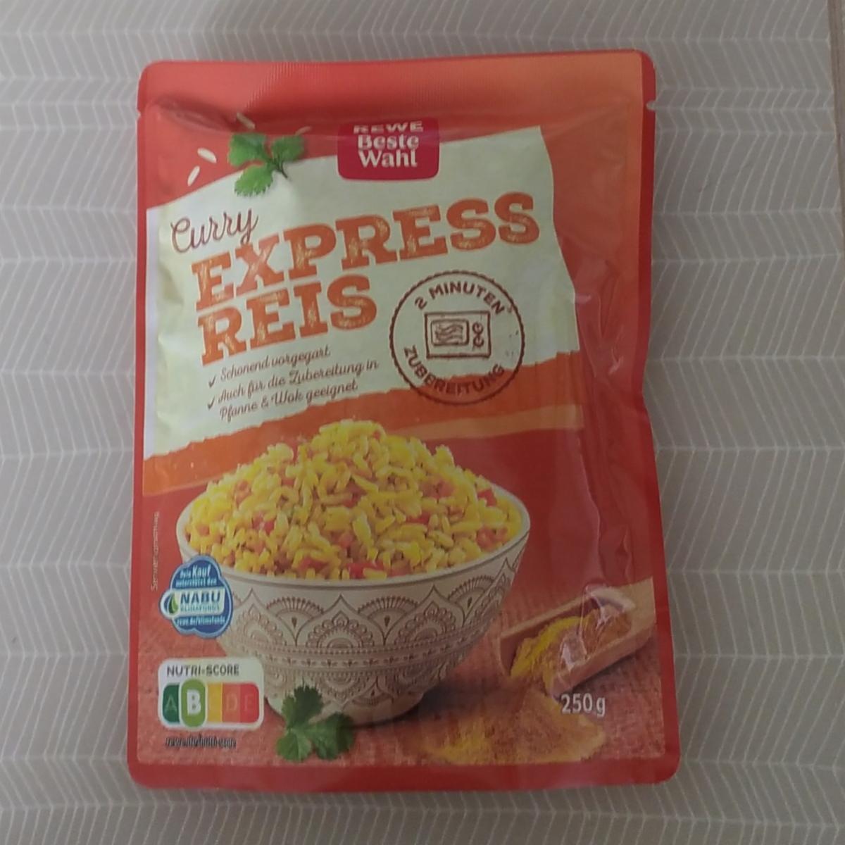 Fotografie - Express Curry reis Rewe beste wahl