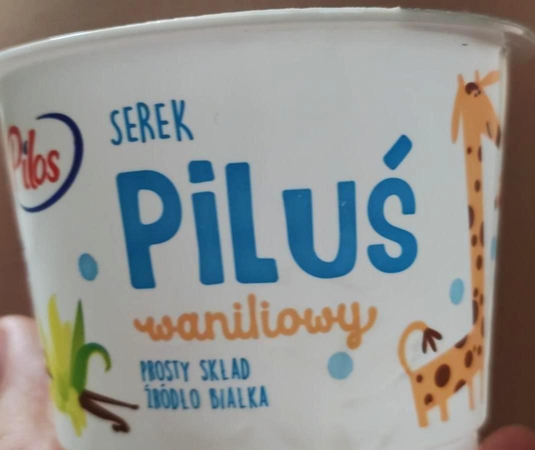 Fotografie - Serek Piluś waniliowy Pilos