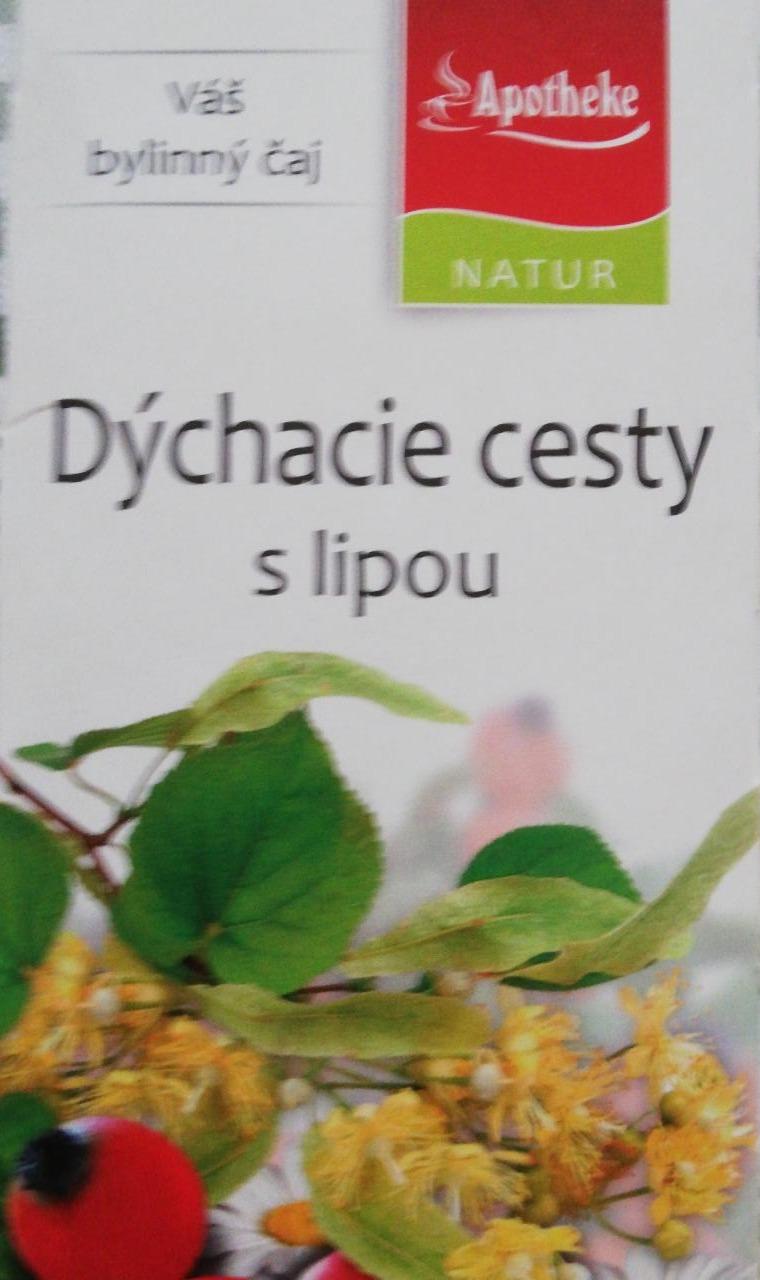 Fotografie - Dýchací cesty s lípou bylinný čaj Apotheke Natur