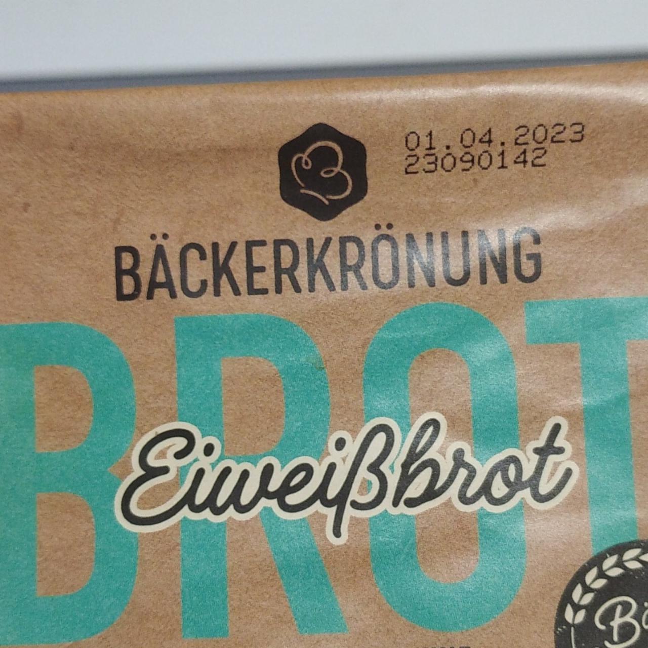 Fotografie - Eiweißbrot Bäckerkrönung