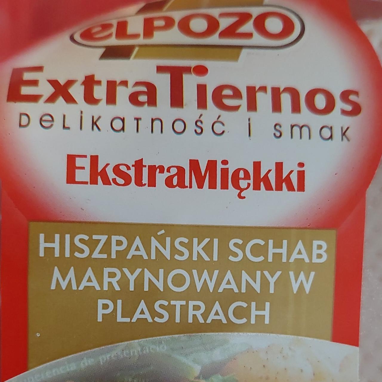 Fotografie - Extra Tiernos Hiszpański schab marynowany w plastrach Elpozo