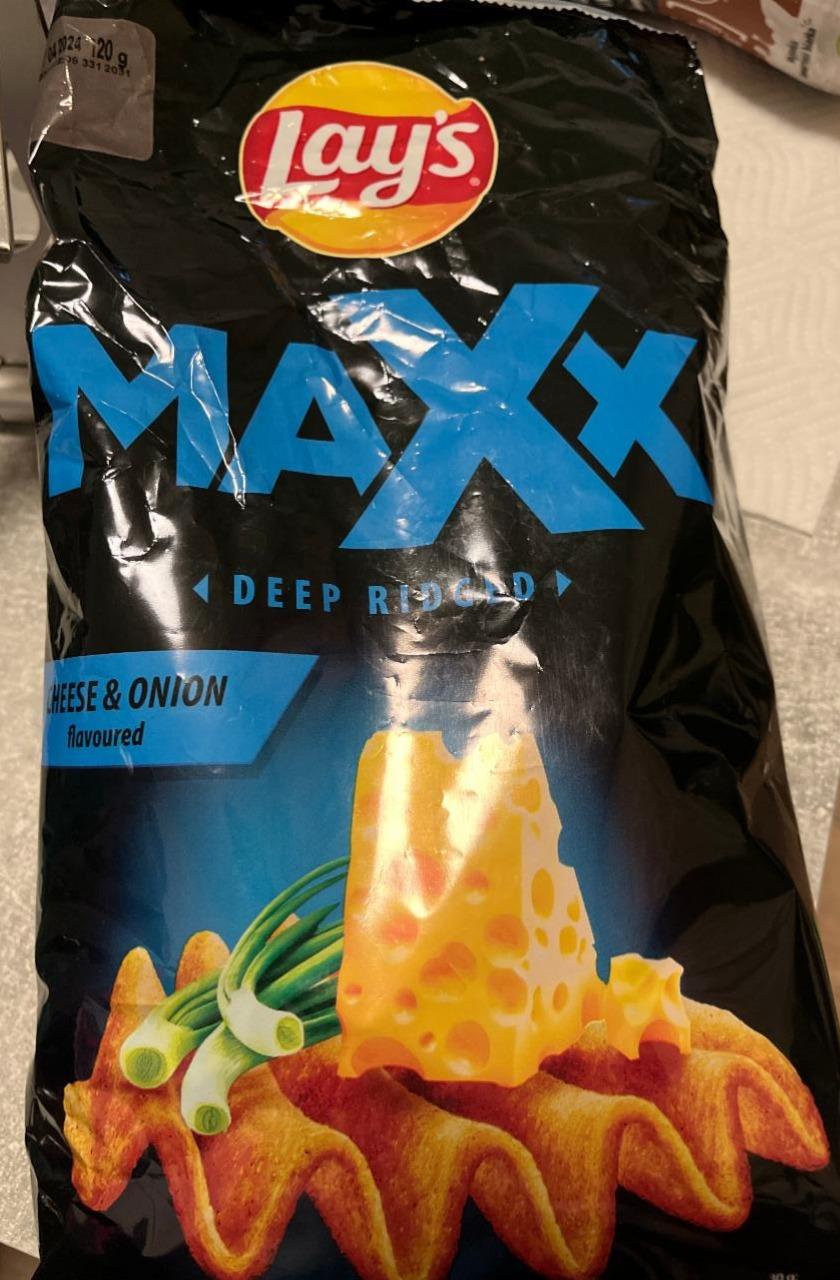 Fotografie - Maxx deep ridged cheese & onion Lay's