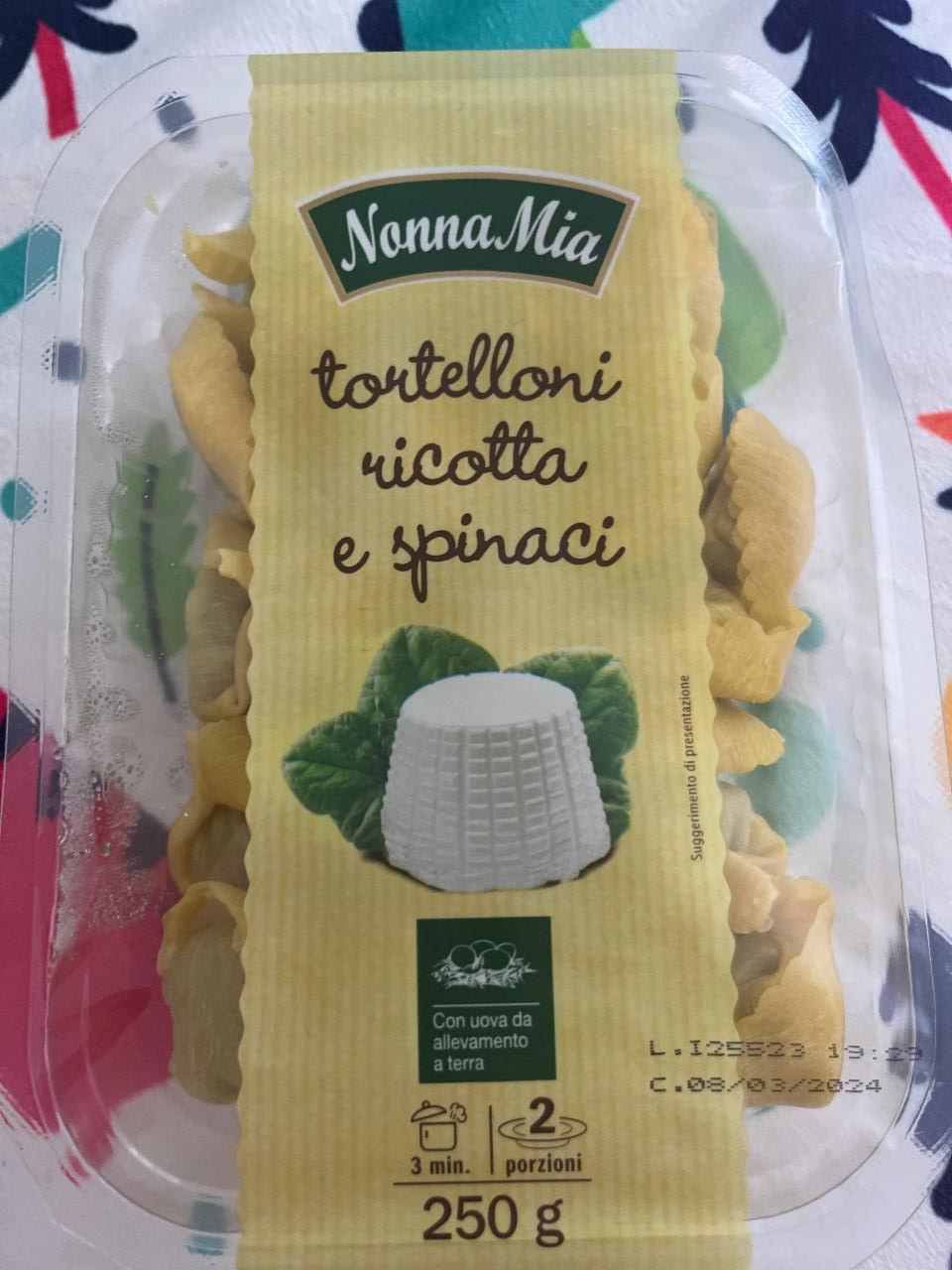 Fotografie - Tortelloni Ricotta e Spinaci Nonna Mia