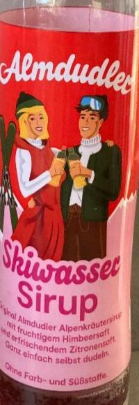 Fotografie - Skiwasser sirup Almdudler