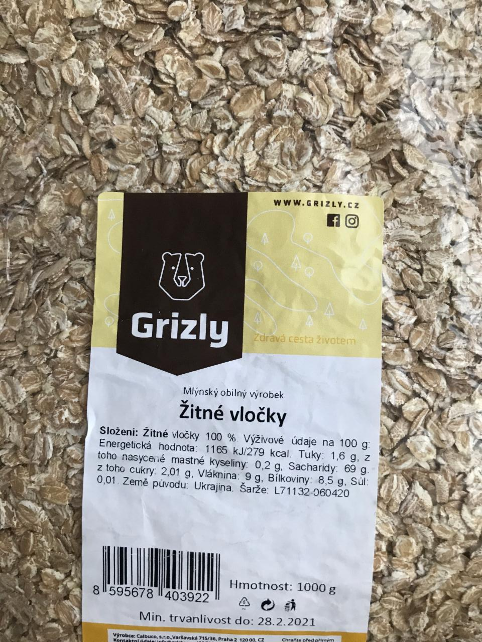 Fotografie - Žitné vločky Grizly