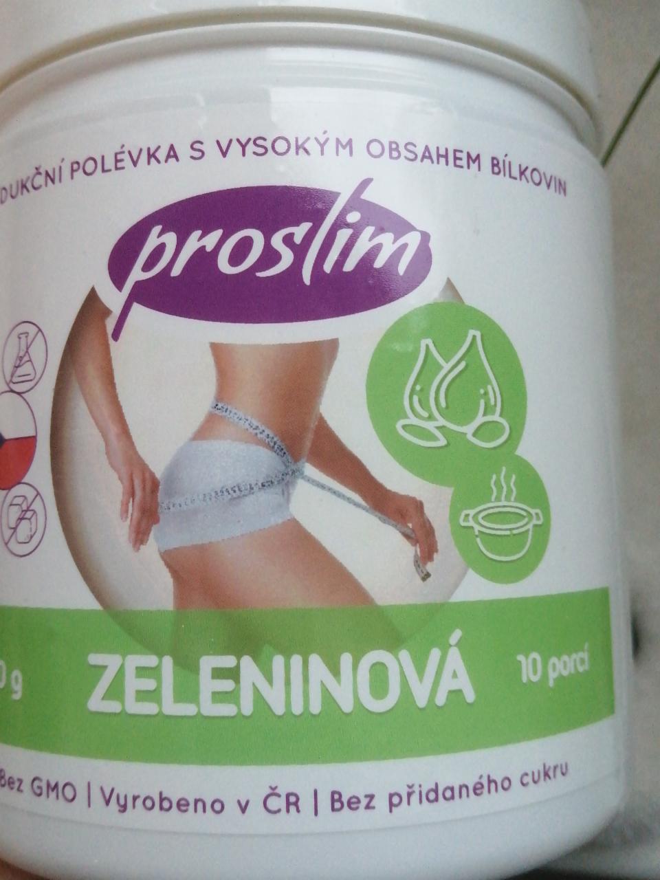 Fotografie - Proteinová polévka zeleninová Proslim