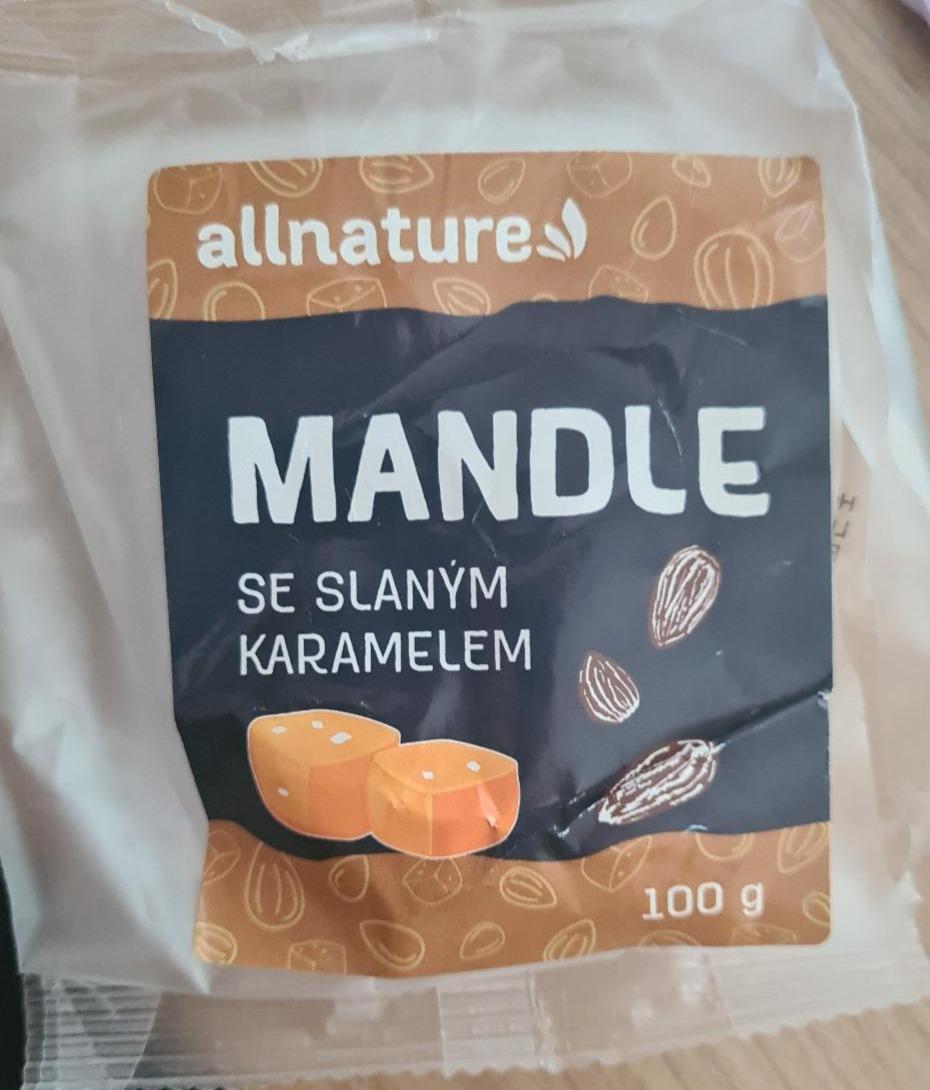 Fotografie - Mandle se slaným karamelem Allnature