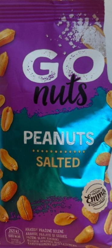 Fotografie - Peanuts salted Go nuts