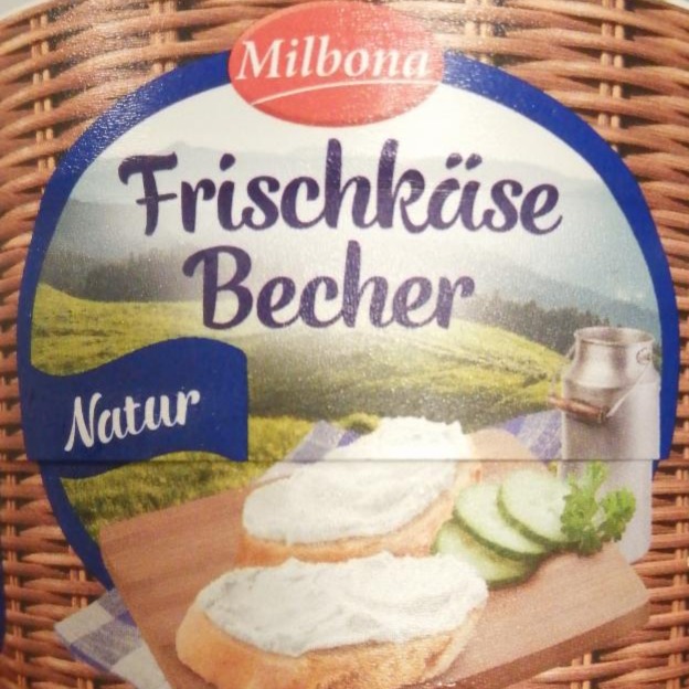 Fotografie - Frischkäse Becher Natur Milbona