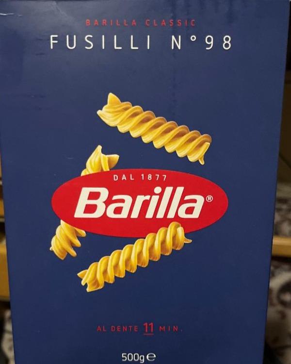 Fotografie - Fusilli n.98 Barilla