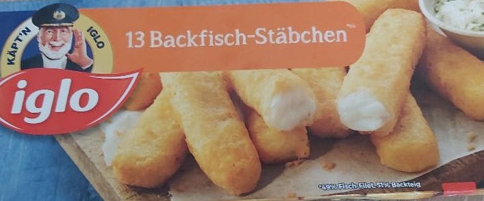 Fotografie - Backfisch-Stäbchen Iglo