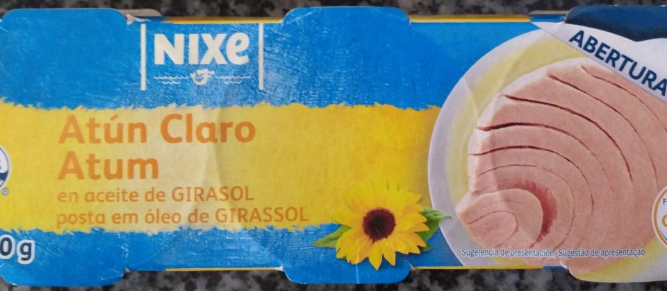 Fotografie - Atun claro en aceite de girasol Nixe