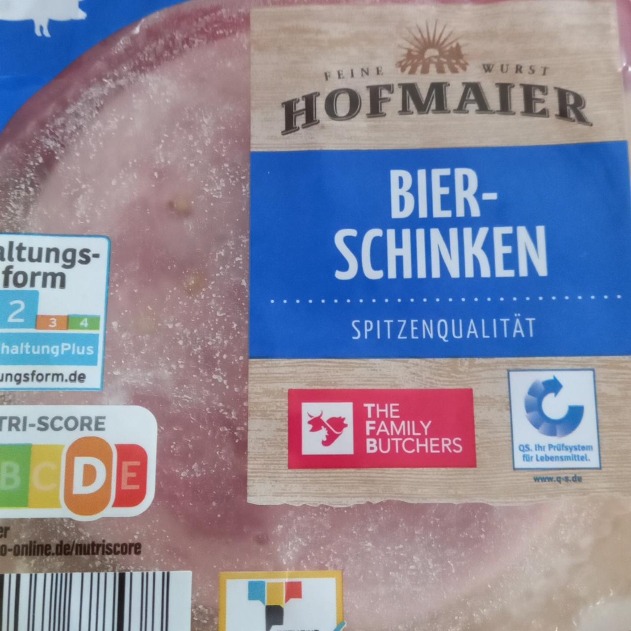 Fotografie - Bier-schinken Hofmaier