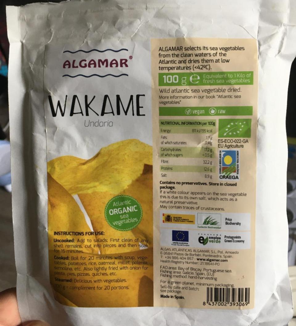 Fotografie - Bio Wakame Algamar