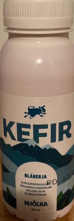 Fotografie - Kefir blueberry