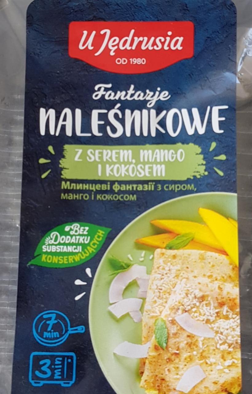 Fotografie - Fantazje naleśnikowe z serem, mango i kokosem U Jędrusia