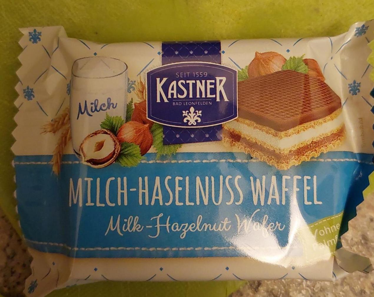 Fotografie - Milch-haselnuss Waffel Kastner