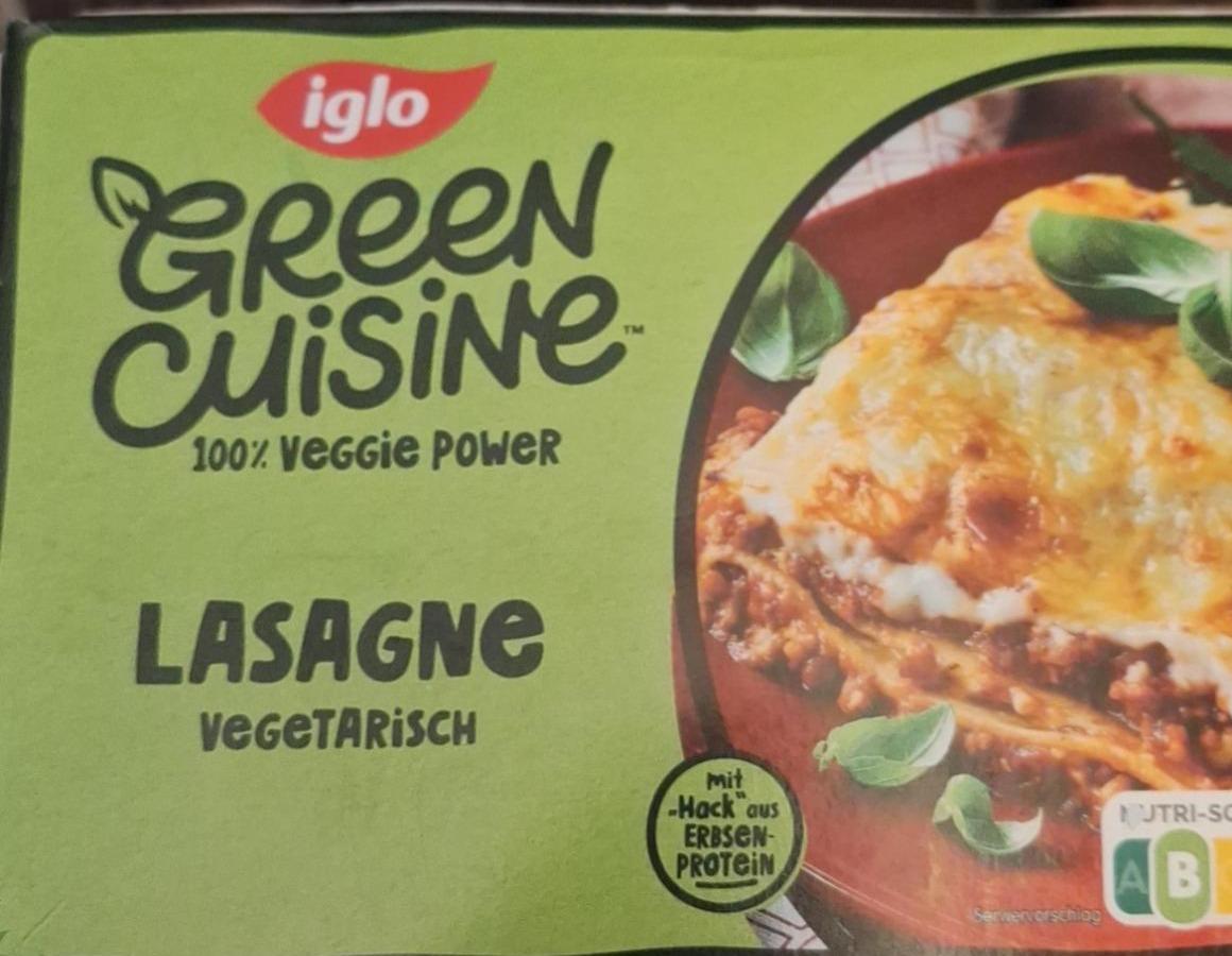 Fotografie - Green cuisine lasagne Iglo