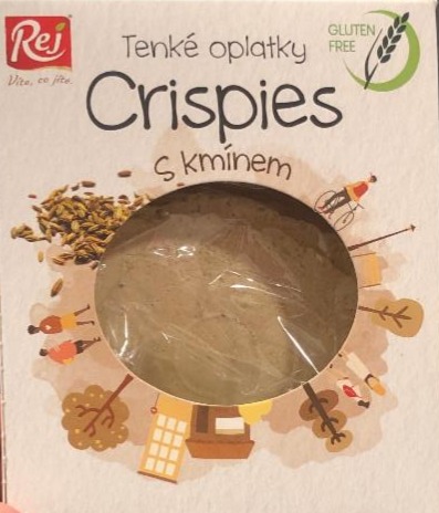 Fotografie - Tenké oplatky Crispies s kmínem Rej