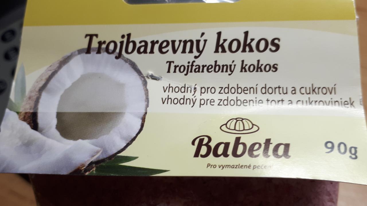 Fotografie - Trojbarevný kokos