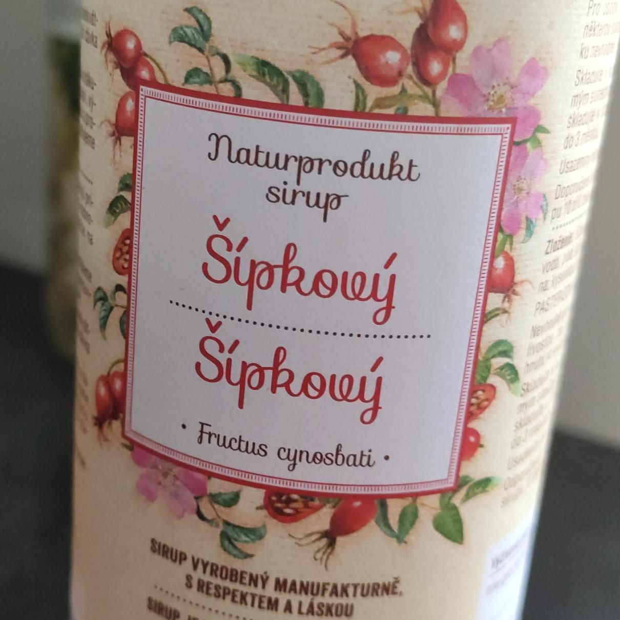 Fotografie - Šípkový sirup Naturprodukt