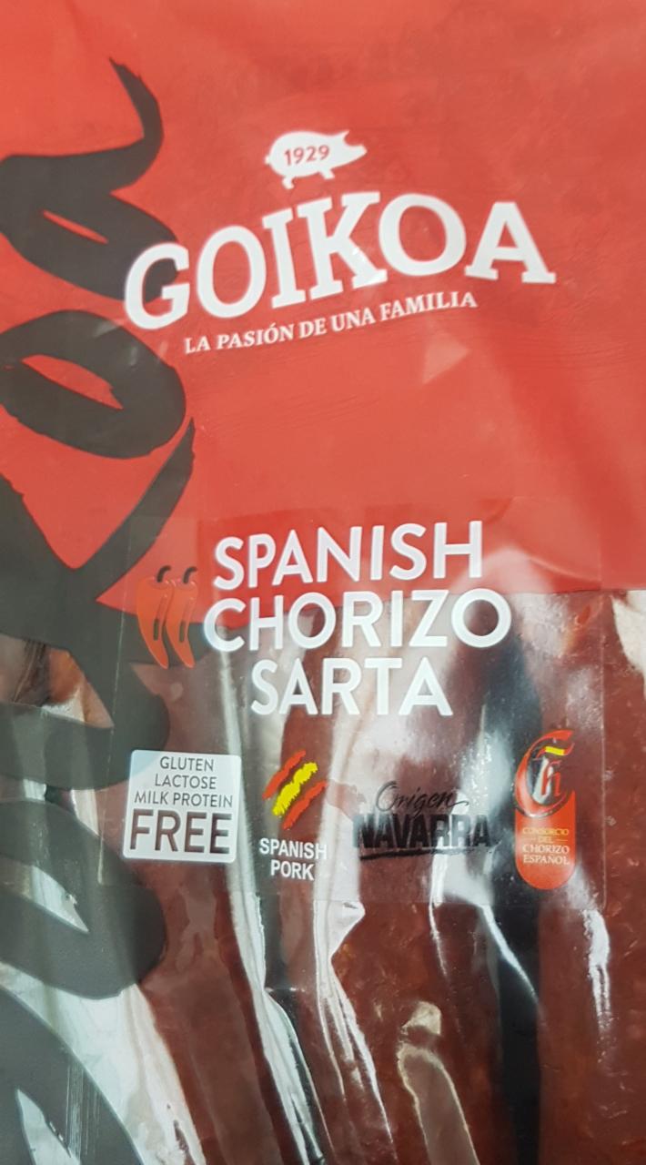 Fotografie - Spanish chorizo sarta Goikoa