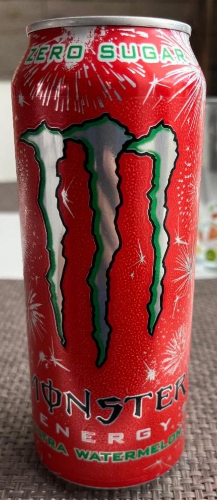 Fotografie - Energy ultra watermelone zero sugar Monster