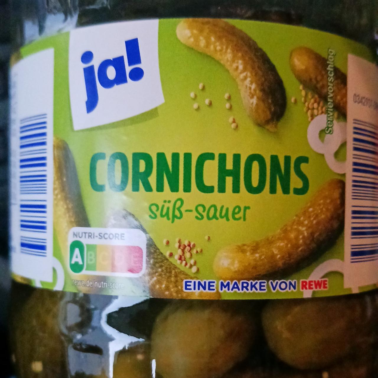 Fotografie - Cornichons süß-sauer Ja!