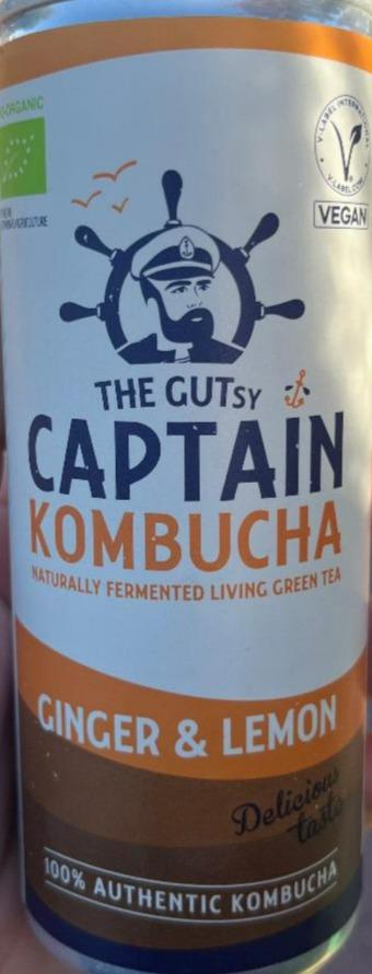 Fotografie - Captain Kombucha Ginger & Lemon The Gutsy