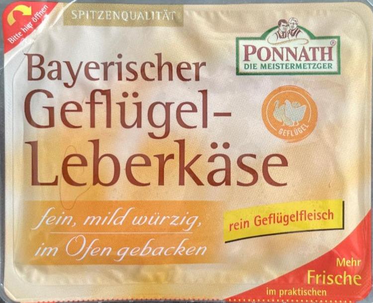 Fotografie - Bayerischer Geflügel-Leberkäse Ponnath