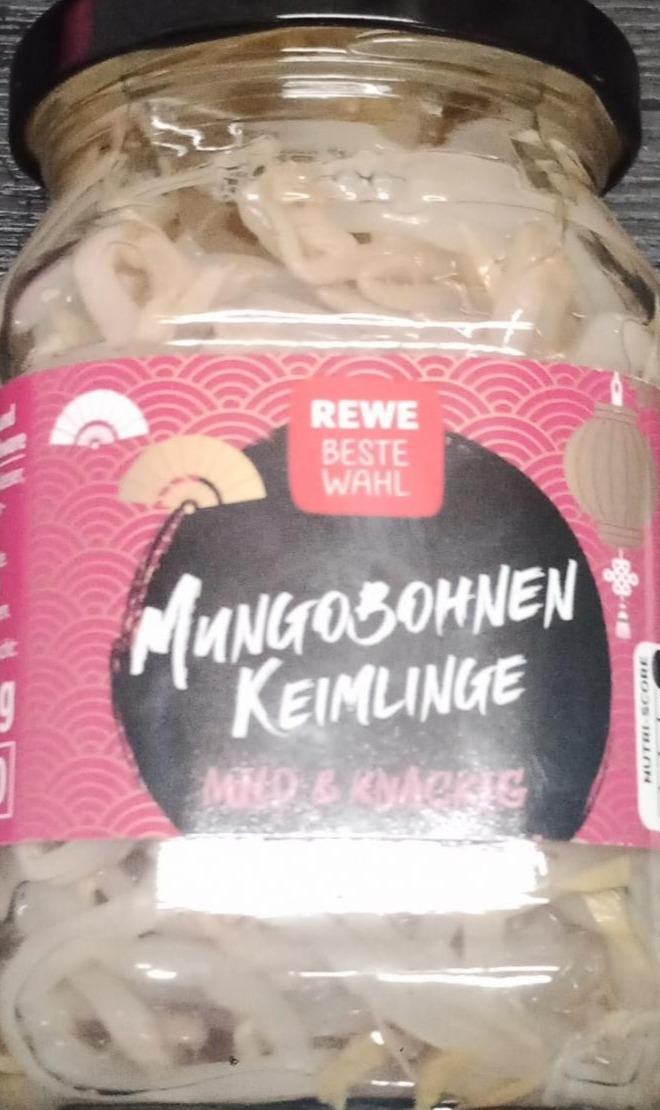 Fotografie - Mungobohnen Keimlinge Mild & Knackig Rewe beste wahl