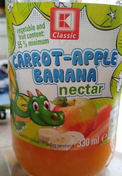 Fotografie - Carrot-apple-banana nectar K-Classic