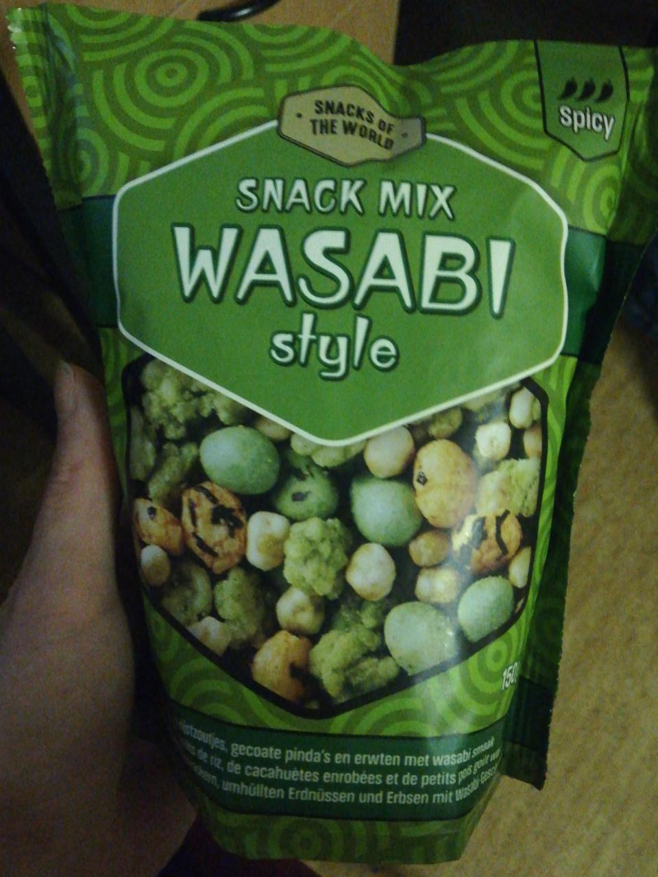 Fotografie - Snack mix wasabi style