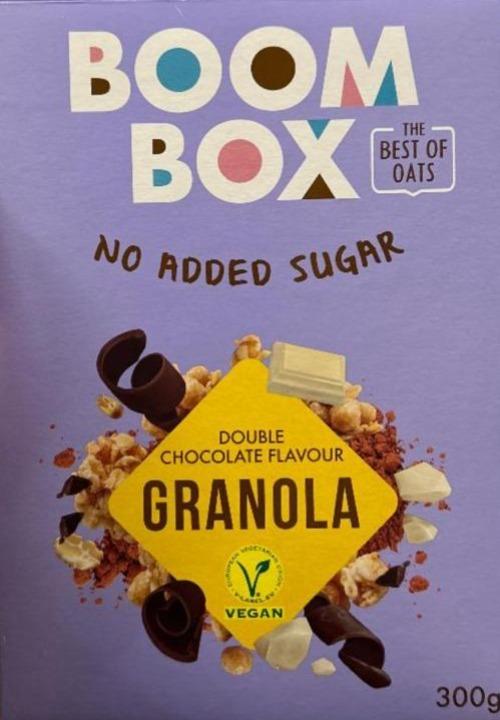 Fotografie - Double chocolate flavour granola Boom Box