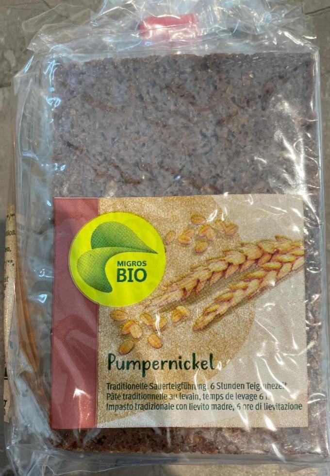 Fotografie - Pumpernickel Migros Bio