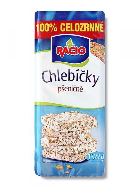 Fotografie - Chlebíčky pšeničné celozrnné Racio