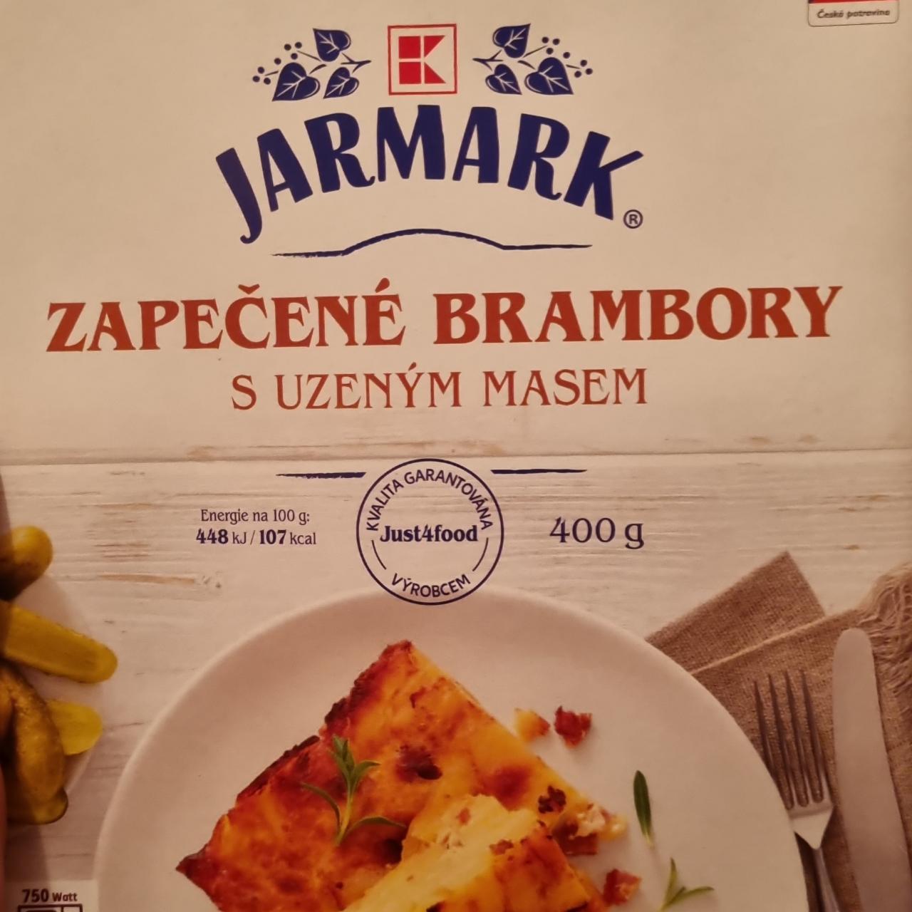 Fotografie - Zapečené brambory s uzeným masem K-Jarmark