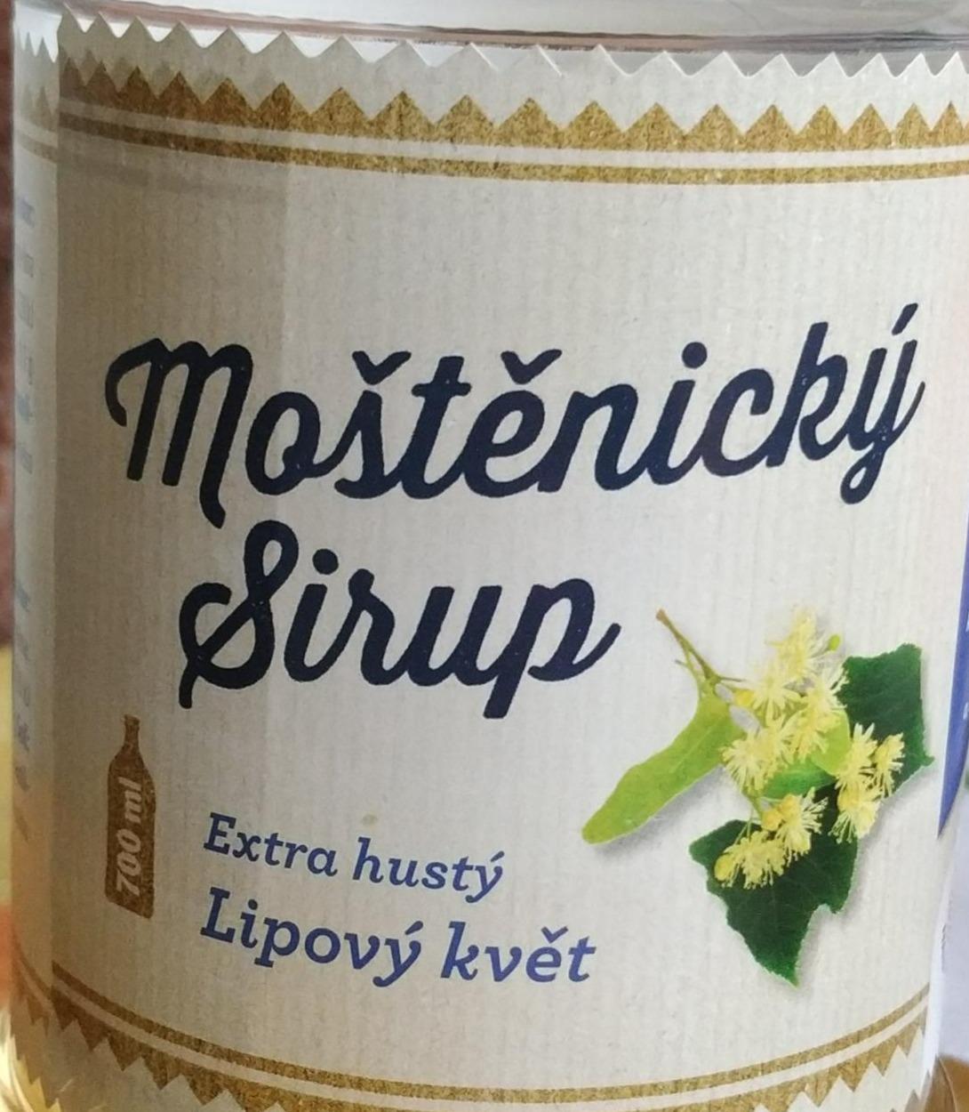 Fotografie - Extra hustý Lipový květ Moštěnický sirup