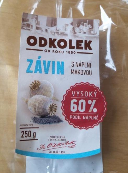 Fotografie - Závin s makovou náplní 60% Odkolek