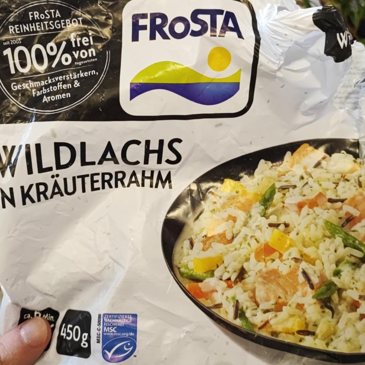 Fotografie - Wildlachs in Kräuterrahm FRoSTA