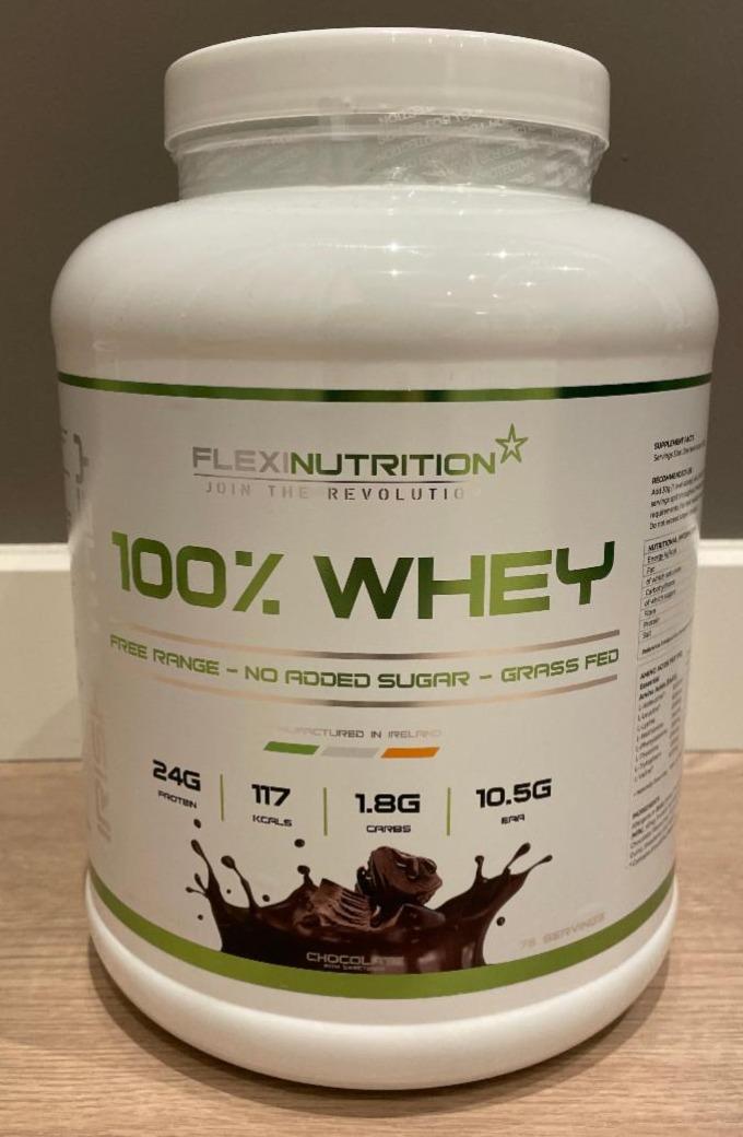 Fotografie - 100% Whey Chocolate Flexi Nutrition