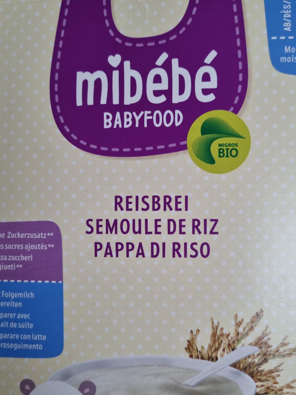 Fotografie - mibébé Reisbrei Migros Bio