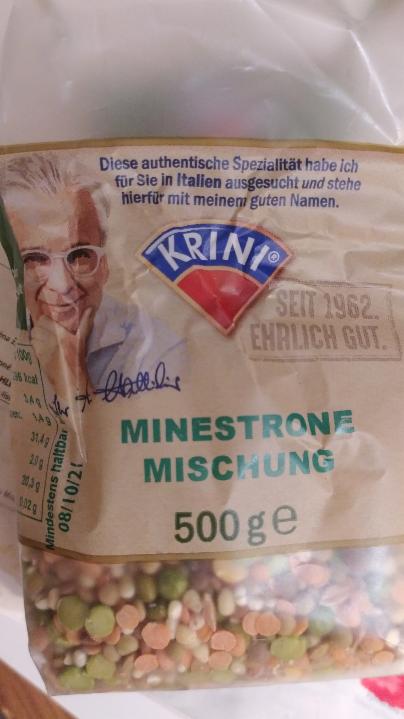 Fotografie - Minestrone Mischung Krini