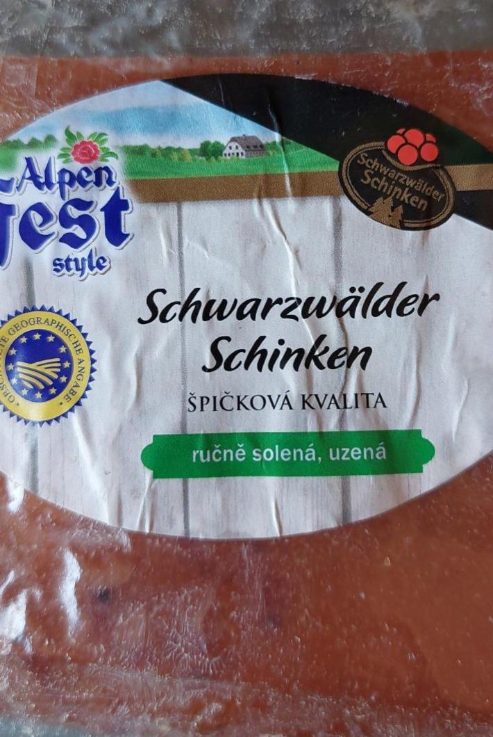 Fotografie - Schwarzwälder Schinken Alpen fest style