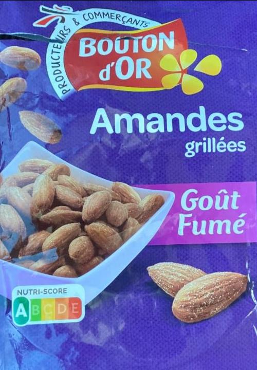 Fotografie - amandes grillérs gout fumé Bouton d'Or