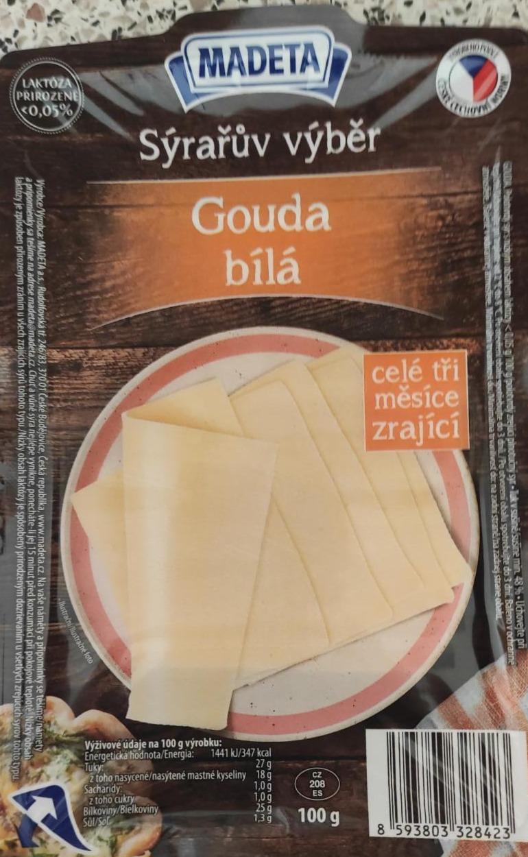 Fotografie - Sýrařův výběr gouda bílá Madeta